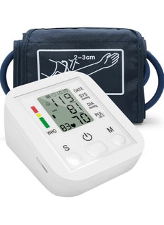 Buy Blood Pressure Monitor Dual Users x99 Readings Blood Pressure Machine with Voice Adjustable Wrist Cuff BP Monitor for Home Use in Saudi Arabia