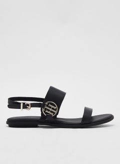 Buy Monogram Leather Flat Sandals in UAE