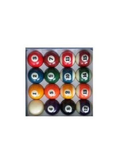 Buy 16-Piece Billiard Table Balls Set 32millimeter in UAE