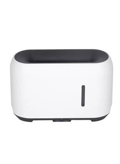 Buy Oil Diffuser LED Simulation Flame Ultrasonic Humidifier Home Office Air Freshener Fragrance Sooth Sleep Atomizer in UAE