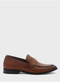 Buy Classic Saddle Tim Detail Formal Slip Ons in Saudi Arabia