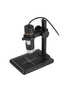 اشتري 1000X Magnification USB Digital Microscope with OTG Function Endoscope 8-LED Light Magnifying Glass Magnifier with Stand في السعودية
