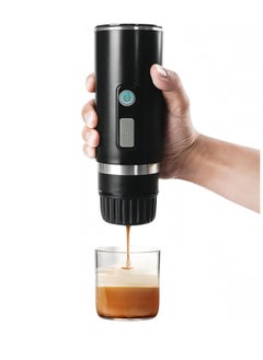 اشتري 2 IN 1 Portable Espresso Machine, 15 Bar Pressure Electric Espresso Maker,Coffee Maker, USB C & Car Charger, Compatible with Capsules & Ground Coffee,Non heating في السعودية