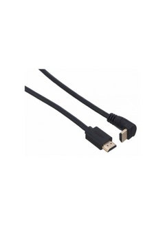Buy keendex cable HDMI male to HDMI male up angled 60cm black 2258 in Egypt