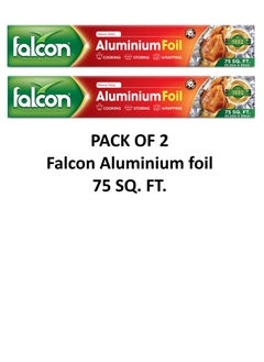 Buy Falcon Aluminium Foil 75 sqft (23.22m × 30cm) PACK OF 2 in UAE