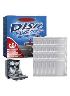 Buy SYOSI, Dishwasher Cleaner Tablets, 2 Set Deep Cleaning Descaler Pods for Dish Washer Machine, Septic Safe, Natural Remover For Limescale, Hard Water, Calcium, Odor, Smell in UAE