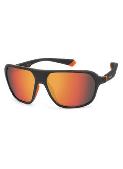 Buy Unisex Polarized Rectangular Sunglasses - Pld 2152/S Black Millimeter - Lens Size: 59 Mm in UAE