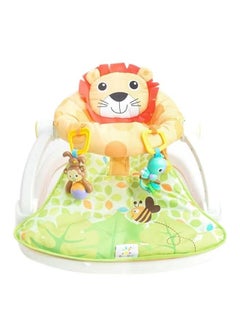 Buy Lion Themed Baby Play Sit-Me-Up Comfortable Floor Seat - Multicolour in UAE