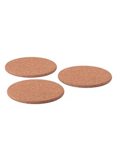 Buy 3 Pcs Cork Insulation Base Hot Pads 19Cm in Egypt