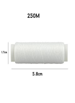 اشتري FTK 250M High Tensile Bait Elastic Thread 0.2mm Sea Invisible Fishing Line Easy Binding Bait Line في السعودية