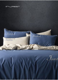 Buy Seoul King Duvet Set (Without Filling) 100% Cotton 6pcs in Saudi Arabia