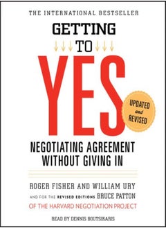 Buy Getting To Yes by Roger Fisher Paperback in UAE