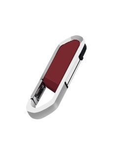 اشتري USB Flash Drive, Portable Metal Thumb Drive with Keychain, USB 2.0 Flash Drive Memory Stick, Convenient and Fast Pen Thumb U Disk for External Data Storage, (1pc 128GB Red) في السعودية