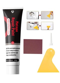 Buy Drywall Patch Repair Kit With Scraper Wall Spackle Repair Paste Wall Mending Agent Fill The Holes For Home Wall Plaster Dent Easy Solution, For Wall, Wood And Plaster 250G in Saudi Arabia