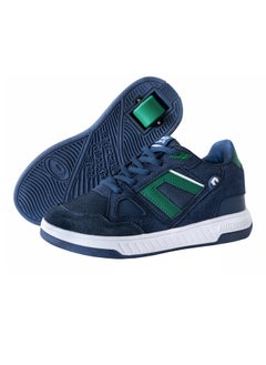 اشتري Shoes with Wheels for Kids Navy Green 2192360 في الامارات