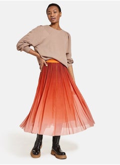 اشتري A-line skirt with a dip-dye effect في مصر