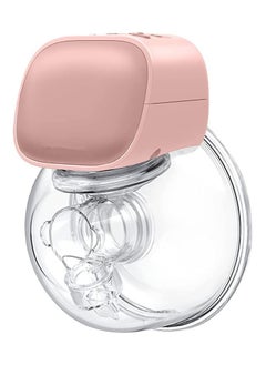 اشتري Wearable Breast Pump - Hands-Free Breast Pump with 2 Mode & 5 Levels, Portable Electric Wearable Breast Pump, Painless Breastfeeding Breastpump Can Be Worn in-Bra, 24mm Pink في السعودية