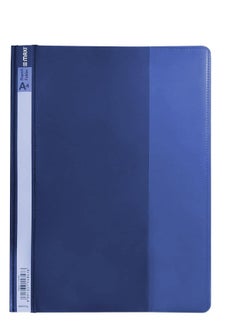 Buy MAXI REPORT FILE A4 BLUE,Clear Front Report Covers Project File with Fasteners for School Office in UAE