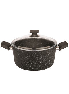 Buy Forged Technology Granite NonStick Deep Pot 26 Cm in UAE