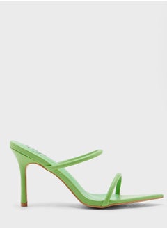 Buy Double Strap Pointed Toe Mule Sandal in Saudi Arabia