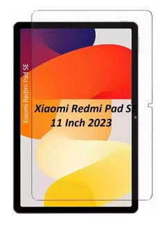 Buy Tempered Glass Film HD Crystal Clear Easy Installation Scratch Resistant 9H Hardness For Xiaomi Redmi Pad SE 11 Inch in Egypt