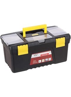 Buy Plastic Tool Storage Box, 15 Inch - Black in Egypt