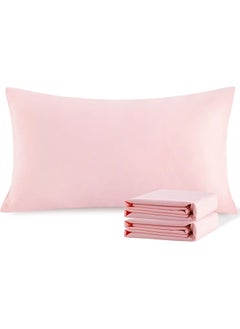 Buy Signoola Basics Lightweight Super Soft Easy Care Microfiber Envelope Pillow cases, Pack of 2 Piece, 50 x 70 cm,Kashmir color, Pillows Not Included. in Egypt