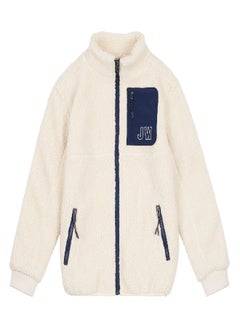 اشتري Jack Wills Collegiate Borg Zip Through Jacket في الامارات