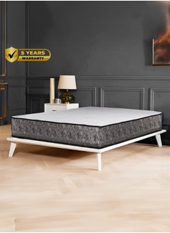 Buy Amy | Multi Layer Bed Mattress 12 Layers Thickness 23 cm Size Queen - 140x190 cm - Beige & White in Saudi Arabia