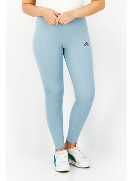 اشتري Women Sportswear Fit Full Length Training Leggings, Mint Blue في الامارات