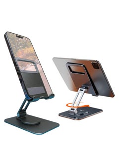 اشتري EXCEFORE Cell Phone Stand, Magnetic Phone Stand Holder for Desk, 360° Rotation Phone stand Height Adjustable, with All Mobile Phones في الامارات