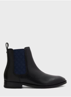 Buy Lineus Patterned Elastic Chelsea Boots in Saudi Arabia