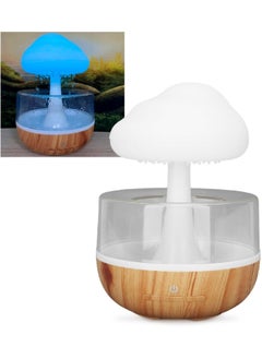 Buy Gugxiom Rain Cloud Humidifier Water Drip, Cute Raining Cloud Night Light with 7 LED Light, 2000mAh 500ml Raindrop Humidifier for Living Room, Bedroom, Office in Egypt