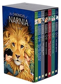 Buy The Chronicles Of Narnia 8Book Box Set + Trivia Book by Clive Staples Lewis Paperback in UAE