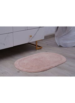 Buy Room Essentials S/2 Oval Bathmat Blush 50x80 & 50x45cm in UAE