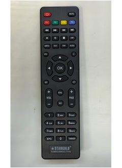 Buy Satellite Receiver Remote Control For Stargold Smart TVs in UAE