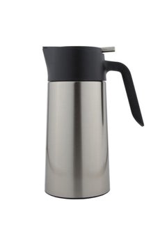 Buy Stainless Steel Coffee And Tea Vacuum Flask 1.0 Liter Black in Saudi Arabia
