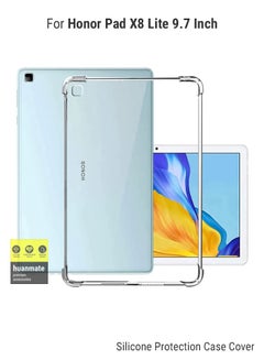 Buy ShockProof Protection Case Cover For Honor Pad X8 Lite 9.7 Inch Clear in Saudi Arabia