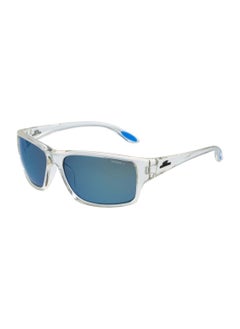 Buy ONS-9023 men Square Polarized Sunglasses Silver 61 mm in UAE