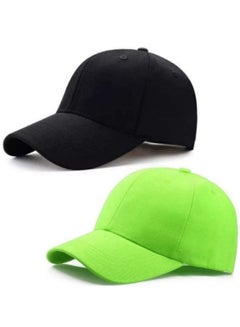 اشتري مجموعة من اثنين قبعة بيسبول وسناباك للجنسين ، قبعة رياضية في مصر