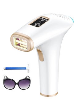 Buy IPL Hair Removal Device 9 Levels and 999,900 Flashes Permanent Painless Home Laser Hair Removal for Women and Men in UAE