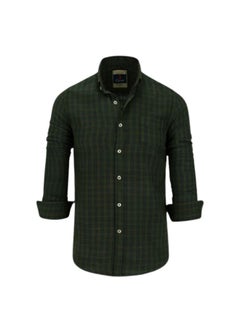 اشتري Olive cotton shirt في مصر