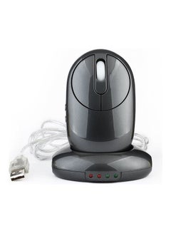 Buy 2.4G Wireless Rechargeable Optical Mouse Black in Saudi Arabia