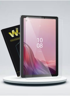 Buy Premium Series Curved Edges Full Cover Tempered Glass Screen Protector For Lenovo Tab M9 9 Inch 2022 Clear in Saudi Arabia