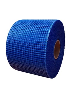 Buy KNP Blue Fiberglass Mesh Tape 1Mx40Mtr is a High Strength Versatile Tape Designed Primarily for Reinforcing Drywall Joints Repairing Cracks and Preventing Future Damage on Walls and Ceilings. in UAE