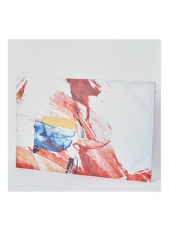 Buy Irene Abstract Brush Strokes Canvas Framed Picture 60 x 90 x 4 cm in UAE