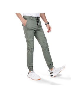 Buy Coup Jogger Pants For Men - Slim Fit - Dark Green in Egypt