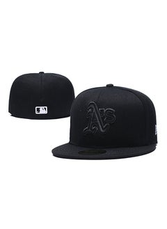 Buy NEW ERA 3D Embroidered Fitted Baseball Team Cap with Closed Back for Sun Protection-56.8CM in Saudi Arabia