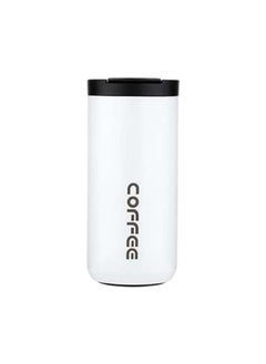 Buy 400ml Stainless Steel Thermal Coffee Cup 304 Thermos Cup Leak Proof Portable Travel Thermal Cup Water Bottle in Saudi Arabia