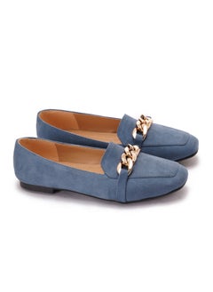 Buy Large Chain Suede Loafers in Egypt